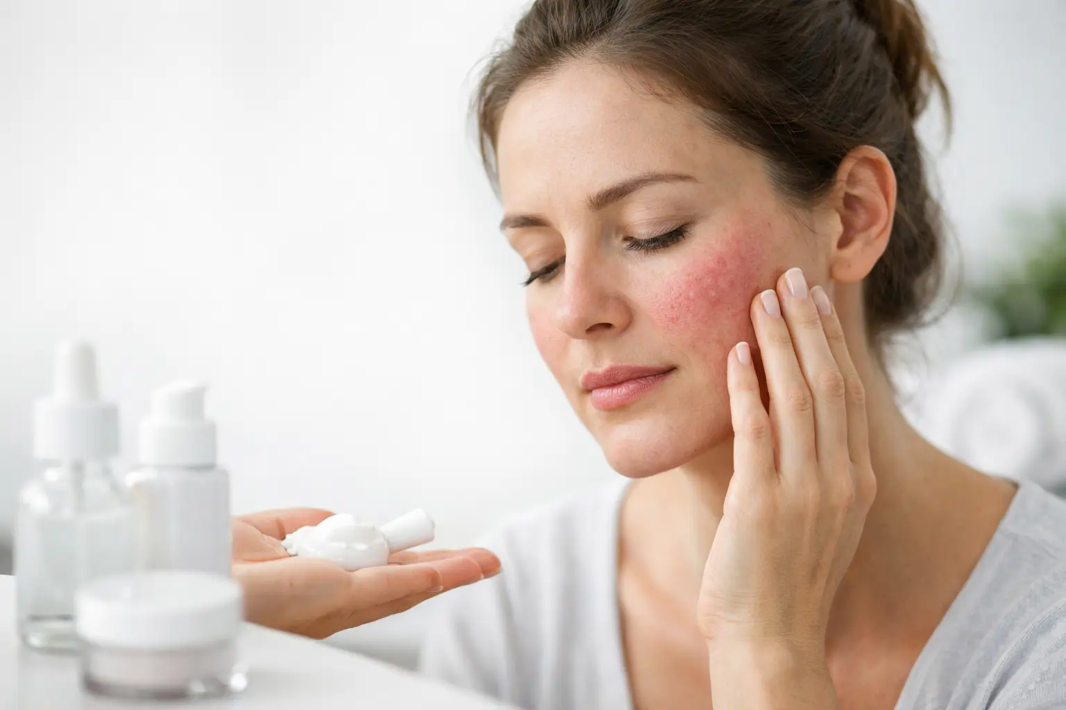 Cómo tratar la rosácea facial sin empeorarla