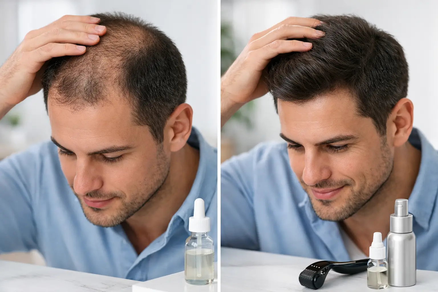 Alopecia androgenética: tratamiento eficaz