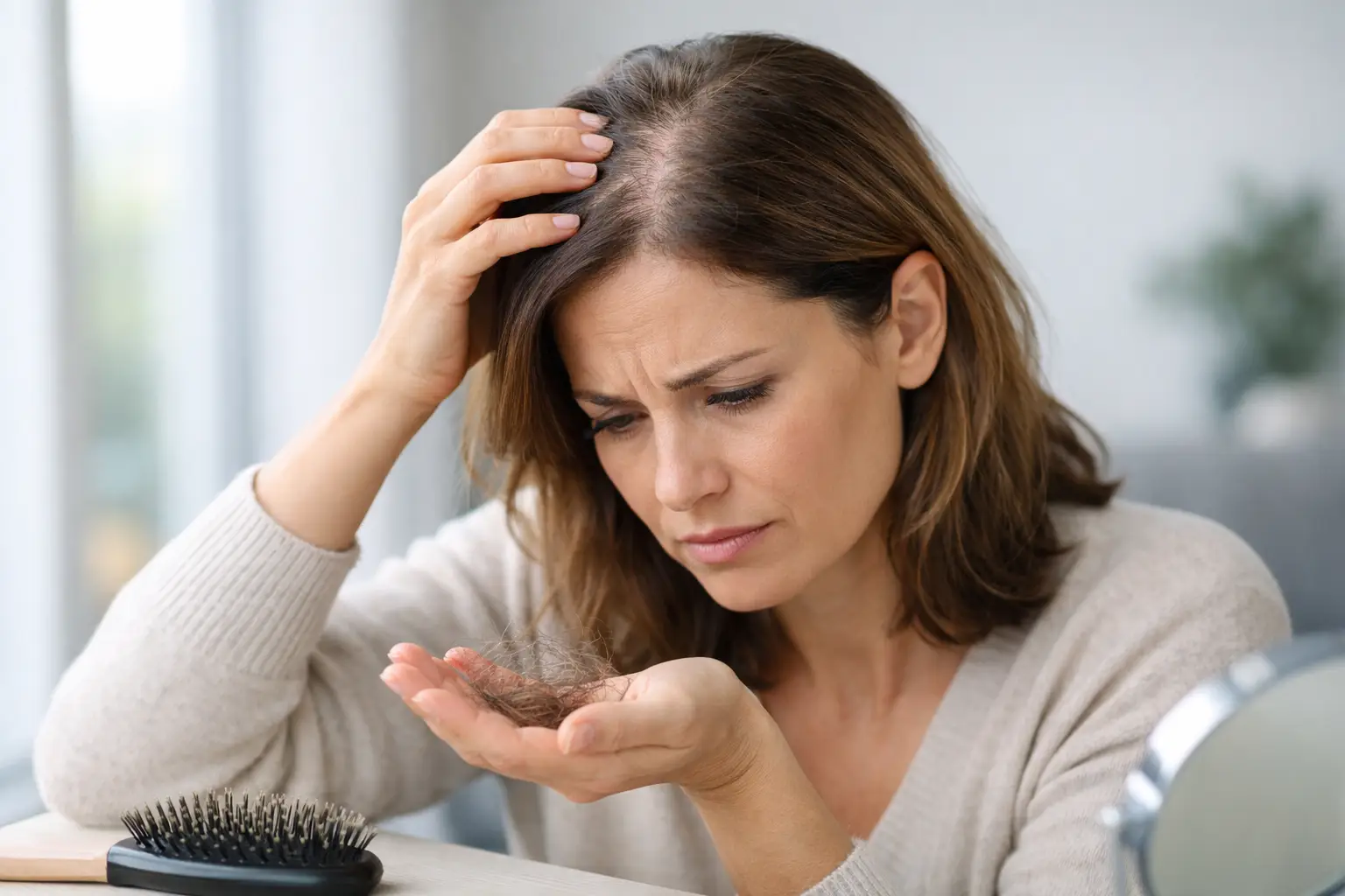 Caso de alopecia por estrés: qué indica