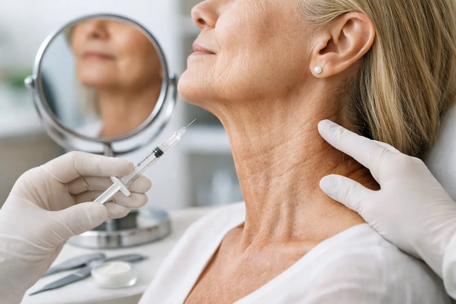 Mejores procedimientos para un cuello envejecido
