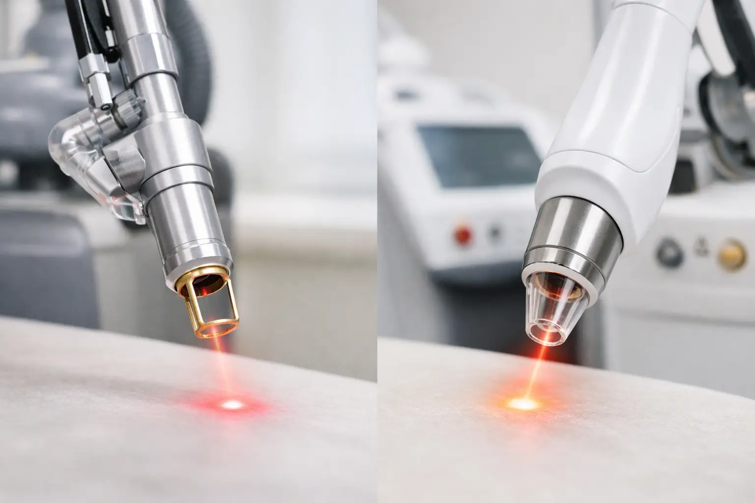 Láser CO₂ vs erbium: diferencias e indicaciones