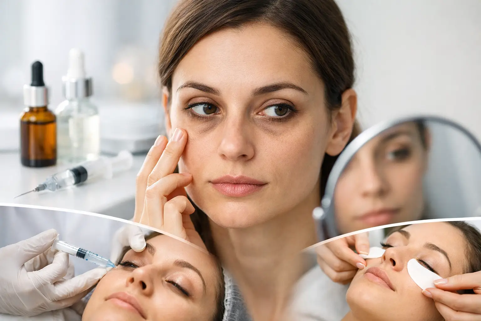 Mejores tratamientos para ojeras hundidas